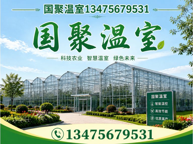诸城市连栋薄膜温室展示图